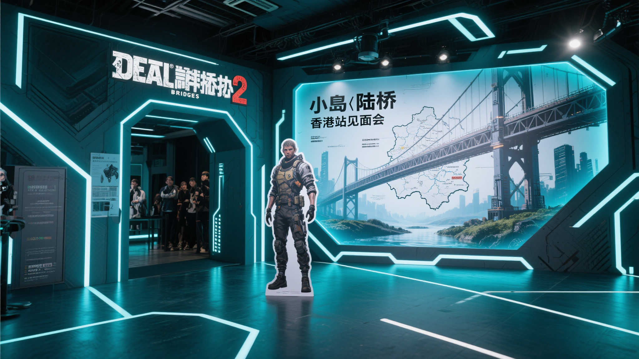 《死亡搁浅2》香港见面会场馆抢先曝光，小岛工作室精彩布置揭晓！